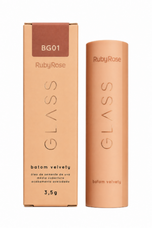 Batom Ruby Rose Glass
